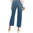 thumbnail image 2 of Vince Camuto Jeans Droits Patchwork pour Femmes, Bleu, 28W (US 6), 2 of 2