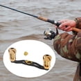 thumbnail image 4 of Miulika Reel Handle Rocker s Fishing Reels Power Handle Grip Crank Parts Spare Parts Sturdy Sinning Reel Handle Golden, 4 of 9