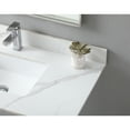 thumbnail image 6 of Leavader Ceramic White and Gold 43-inch Bathroom Vanity Top, 6 of 10