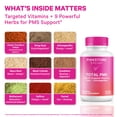 thumbnail image 3 of Pink Stork PMS Support Capsules, Magnesium, B Vitamins, Herbs for Period and Mood, 60 Count, 3 of 9