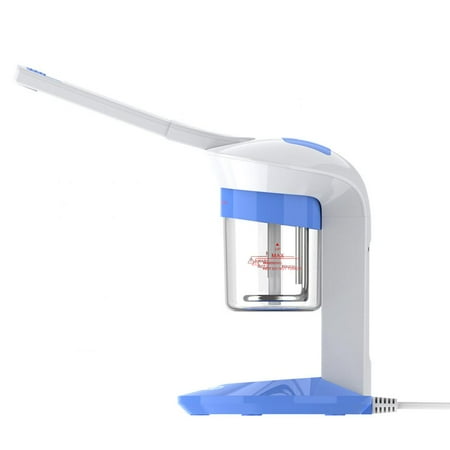 Table Top Steamer HERCHR Facial Steamerm, Portable Ion Vapour Ozone Steamer, Face Care Home Use Aromatherapy Humidifier US, Ozone Steamer, Home desktop facial hot spray steamer ozone ion steamer US gauge 110v ()