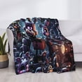 thumbnail image 6 of Lsque Five Nights At Freddy'S Print Flannel Throw Blanket, Ultra-soft Blanket for Bed, Couch, Car, Hypoallergenic Anti-pilling blanket-, 6 of 8