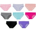 thumbnail image 7 of Alyce Ives Intimates Seamless Girls Panties, Stars and Dots 1, XL, 8-Pack, 7 of 7