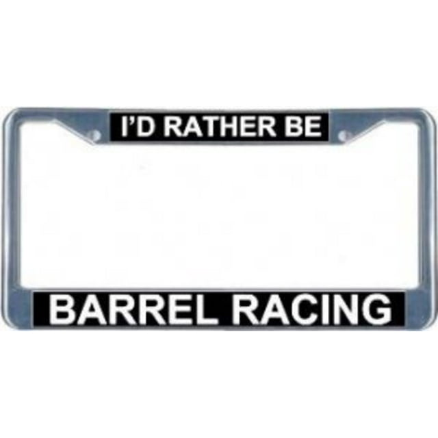 Je Préférerais Tre Cadre de Plaque de Course de Baril