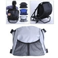 thumbnail image 3 of Almencla Kayak Mesh Bag Storage Pouch Seat Back Pocket Tackle Box for Boats Water Gray, 3 of 8