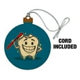 thumbnail image 2 of Happy Tooth Toothbrush Dentist Wood Christmas Tree Holiday Ornament, 2 of 6