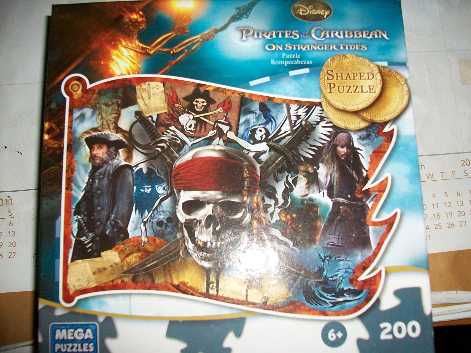 200 Piece Pirates of the Caribbean on Stranger Tides ...