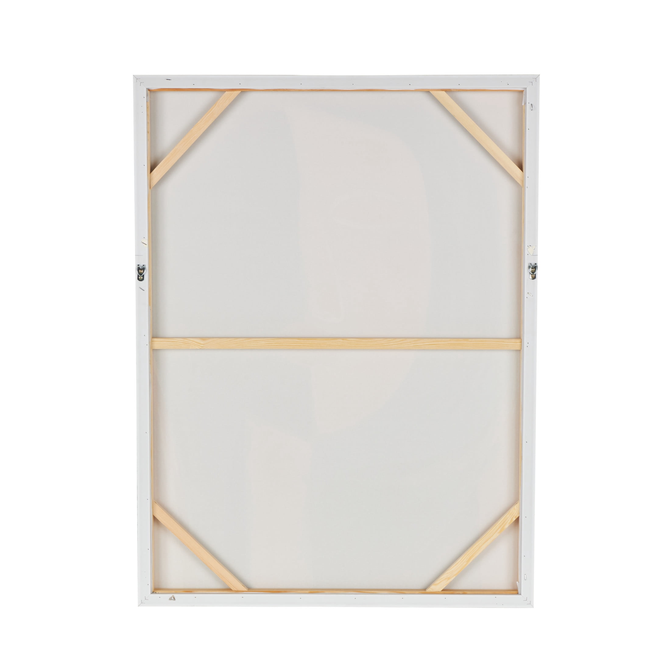 30" x 40" Impressionist Woman Framed Wall Art with Brushed Paint Strokes and Black Frame, by DecMode