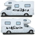 thumbnail image 3 of relayinert 2piece Statement With These Decorative Camper Vans Caravans Decals Waterproof And Durable Cool Style Red+2pcs, 3 of 6