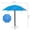Blue, variant on Honmine Mini Printed Umbrella for Car, Mobile Phone Umbrella Owner Sunshade for Navigation, Windshield Sunscreen Anti-Reflective Small Umbrella for Dashboard, Cup Holder