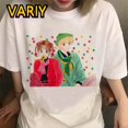 thumbnail image 4 of Camiseta con estampado de dibujos animados para mujer, ropa de calle de Anime japonés, Marmalade, de gran tamaño, Manga corta, 4 of 5