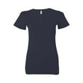 thumbnail image 2 of Bella + Canvas B6035 Women's Jersey Deep V-Neck T-Shirt, 2 of 3