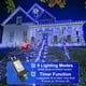 thumbnail image 2 of Guirnalda de luces navideñas Nielfoi, 20 m, 200 LED, azul, resistente al agua, 2 of 9