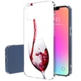 thumbnail image 1 of TalkingCase Slim Phone Case Compatible for Apple iPhone 14 Pro Max, Pouring Red Wine Print, Lightweight, Flexible, Soft, Printed in USA, 1 of 7