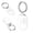 White, variant on Silicone Case for Xia-om-i Tag, Anti-Lost Tracker Protective Cover