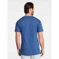 thumbnail image 2 of Athletic Works Men's and Big Men's Cotton Pocket Tee, Sizes S-5XL and Tall Sizes, 2 of 5