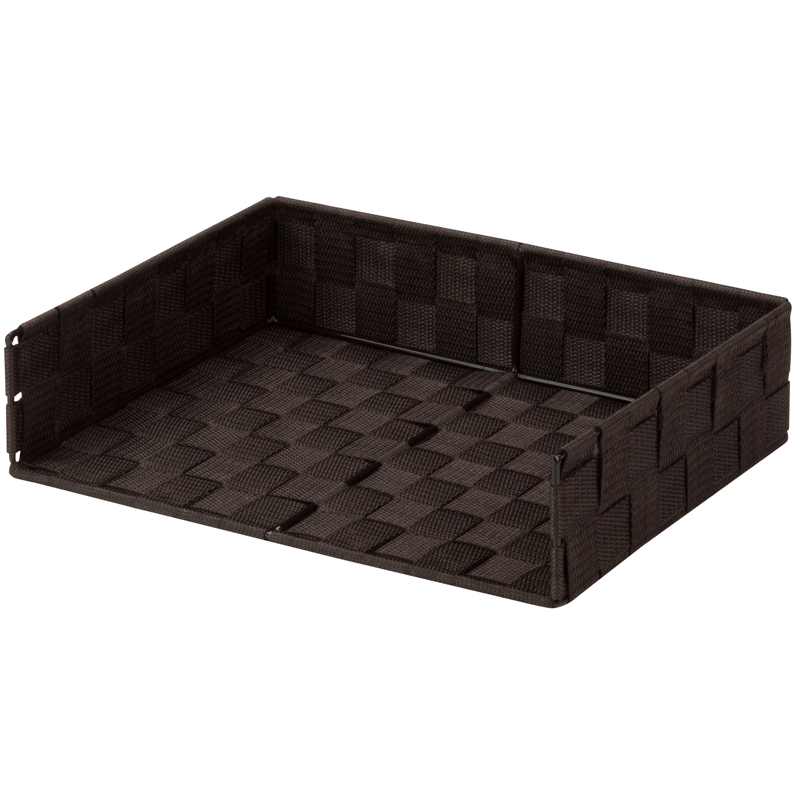 Woven Letter TrayEspresso