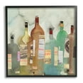thumbnail image 2 of Stupell Industries Classic Wine Liquor Bottles Watercolor Collage, 12 x 12, Design by Samuel Dixon, 2 of 5
