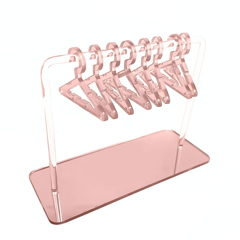 Clothing Rack Earring Hanger 2.0 - Jelly Pink – Affordable Earrings :)