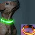 thumbnail image 4 of Nylon reflective LED dog collar, USB rechargeable light-emitting dog collar,, 4 of 5