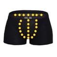thumbnail image 2 of zeranth Men Boxers Sweat Absorption U Convex Magnetic Physiological Underwear Massage Solid Color Plus Size Men Underpants Inner Wear Clothes, 2 of 7