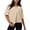 B416 Khaki summer tops for women clearance under $5, variant on Cagogo Ladies Raglan Short Sleeve Tee Shirts Summer Spring Tops Under $5 Casual Round Neck Oversized Crop Shirts 2025 Vacation Black Blouses Clothes Mother Day Gifts
