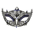 thumbnail image 1 of Antifaz de Mascarada Yinane Azul, 1 of 8