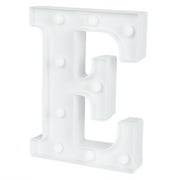 Illumify White LED Marquee Letter E Sign - 8 3/4" - 1 count box
