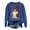 Hwshit140-Blue, variant on Halloween Sweatshirts Pumpkin Face Dancing Skeleton Shirt Long Sleeve Sweater Funny Graphic Pullover,Sizes S