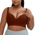 thumbnail image 5 of Luysn 1Pc Women's Shapedly Bra Back Smoothing Push Up Plus Size Underwire Bra,Wireless Jelly Bras Seamless Bra Supportive Full Coverage Bralette T-Shirt Bra Anti Sagging Wireless Comfy Bras for Women, 5 of 6