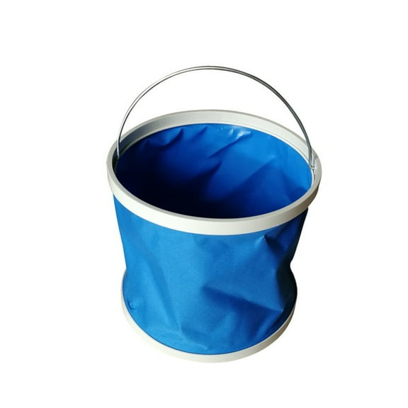 Clearance! Fdelink Folding Storage Waterproof Folding Bucket is Convenient Environmentally Friendly Wear Resistant Blue