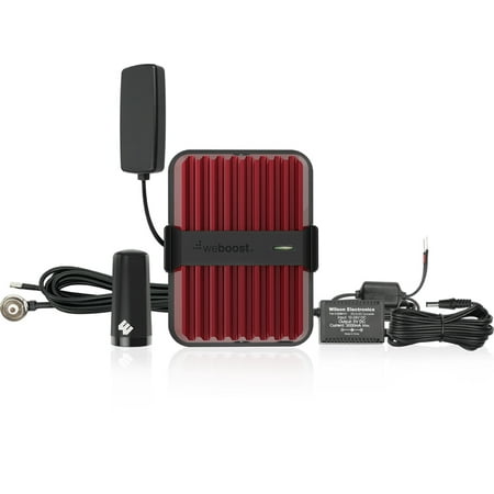weBoost Drive Reach Fleet, Cell Phone Signal Booster, 5G & 4G LTE, Boosts All U.S. Carriers - Verizon, AT&T, T-Mobile, Magnetic Roof Antenna, FCC Approved (Model 4470254)