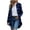 A1_Blue#women's plaid long shacket, variant on FAVIPT Plus Size Plaid Hoodie Jacket for Women Button Up Long Sleeve Jackets Fleece Sherpa Winter Warm Coats Pocket Shackets for Women Army Green,XXXXXL