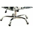 thumbnail image 6 of Linon Draper Office Chair, Cowhide Print, Multiple Colors & Base Options, 6 of 6