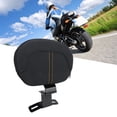 thumbnail image 4 of Passenger  Backrest, Sturdy Construction Stabe Balance Driver Backrest Mounting Universal Comfortable Strong Support  For Motorbike Yellow,Red,Black, 4 of 8