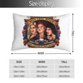 thumbnail image 4 of Fundas de almohada Hocus Pocus, fundas de almohada mullidas súper suaves y acogedoras con cremallera, 20 x 30 pulgadas, dormitorio, sofá, sillón, funda de almohada para todas las estaciones, 4 of 8