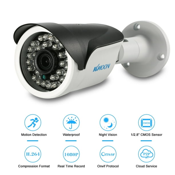 Kkmoon 1080P Hd Poe Ip Camera 2.0Mp 3.6Mm 1 2.8
