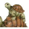 thumbnail image 6 of Nautical Marine Turtle Tortoise Mother Piggybacking Hatchling Family Figurine, 6 of 9