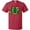 Red, variant on Inktastic Tiny Dinosaur Destroying Christmas Tree T-Shirt