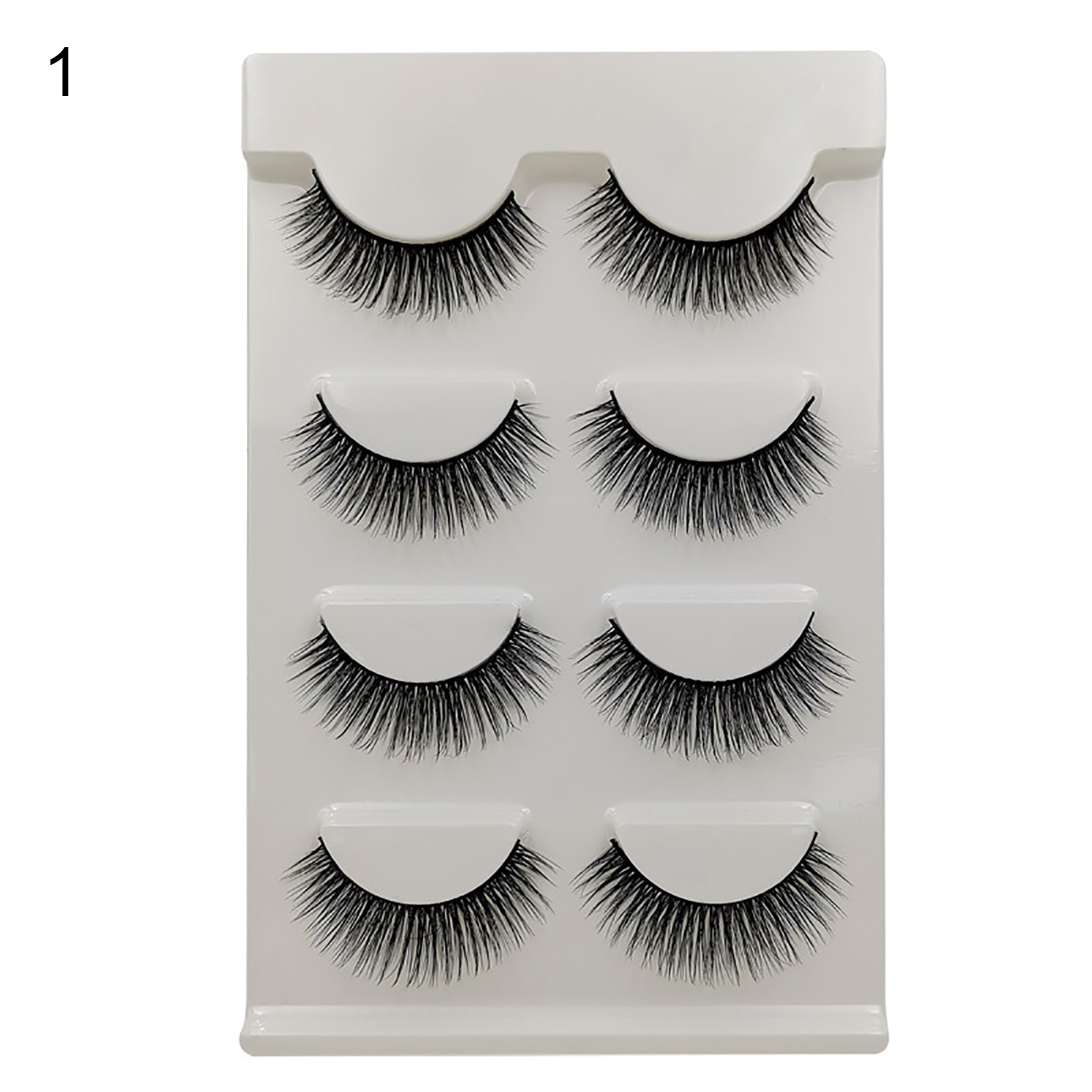 Travelwant Lashes False Eyelashes Cat Eyes Wispy Natural Faux Mink