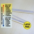 thumbnail image 2 of BAZIC Hot Melt Glue Sticks Dual Temp 7.87" x 0.43" (5/Pack), 2-Packs, 2 of 7