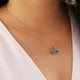 thumbnail image 1 of Collar para mujer, joyería para mujer, joyería para mujer, collar multicolor de moda para mujer, colgante de cadena de clavícula de cristal, collar para mujer, 1 of 3