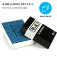 thumbnail image 2 of Felson Billiards Supplies Pool Chalk 12 Pack, Blue - Pool Table Accessories, 2 of 7