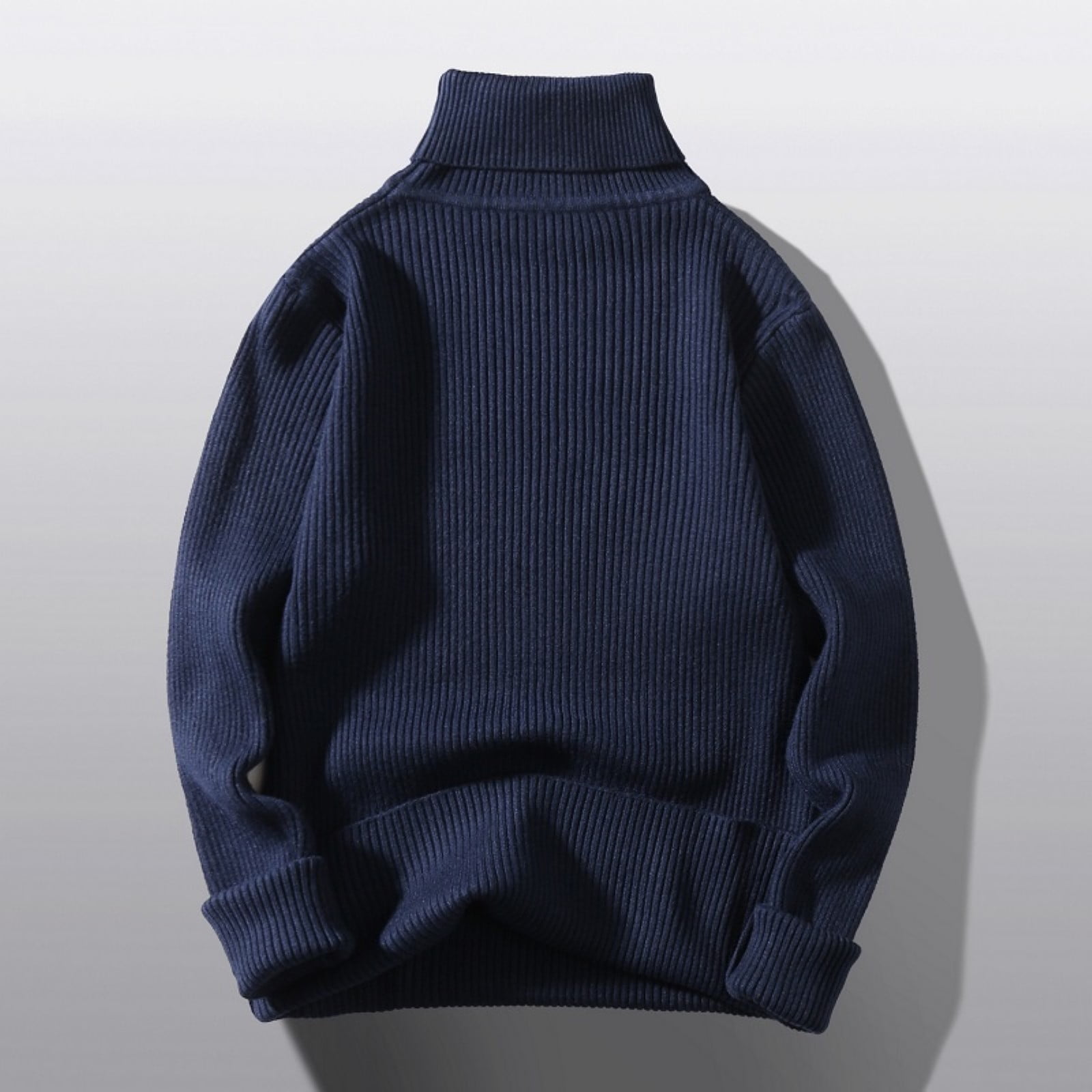 トップス [ABYTS] TURTLE NECK WAFFLE KNIT black 9bea70e0-0b68-4f8b-a3d1-