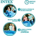 thumbnail image 4 of Intex 10ft Round Easy Set Above Ground Swimming Pool for Kids & Families, Inflatable Ring Outdoor Backyard Pool, Quick Setup Summer Water Fun Pool, 30in Deep (28120EH), 4 of 5