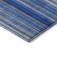 thumbnail image 4 of Addison Rugs Mayfield Washable Transitional Stripes Blue Rectangle Rug, 10' x 14', 4 of 6