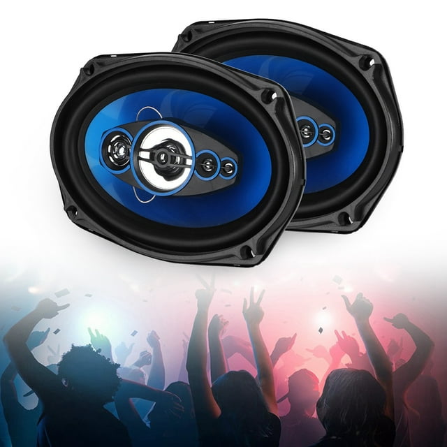 Altavoces Coaxiales Potentes Para Coche De 6x9 Pulgadas Y 1000W Para Sonido De Alta En Vehículos