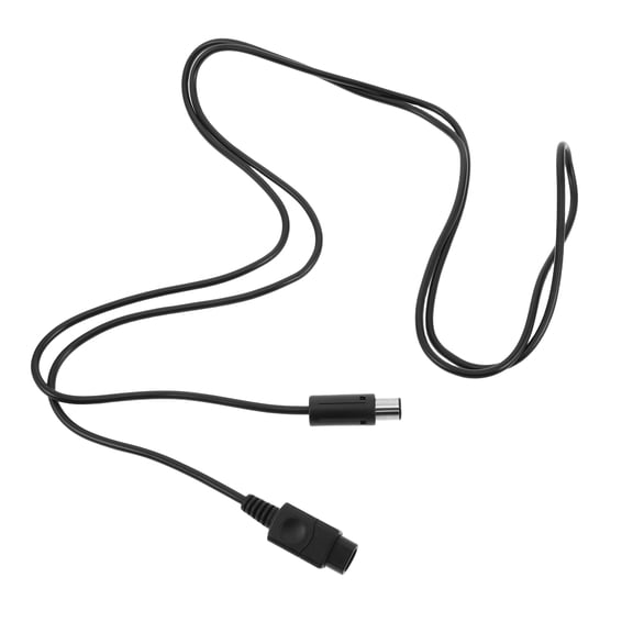 Luxshiny Black Game Controller Wire Extension for Improved Gaming Setup