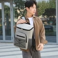 thumbnail image 2 of Mochila de viaje multifuncional cuadrada con bolsa de aislamiento para picnic de gran capacidad sencilla, mochila deportiva para fitness para hombres, 2 of 4