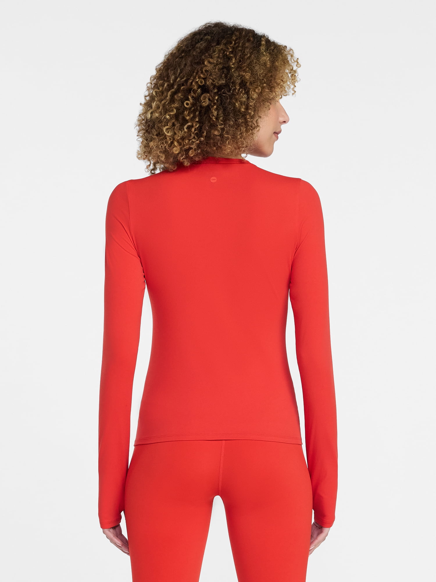 Avia Women's and Women's Plus SoftSculpt Long Sleeve Tee, Sizes XS-4X
